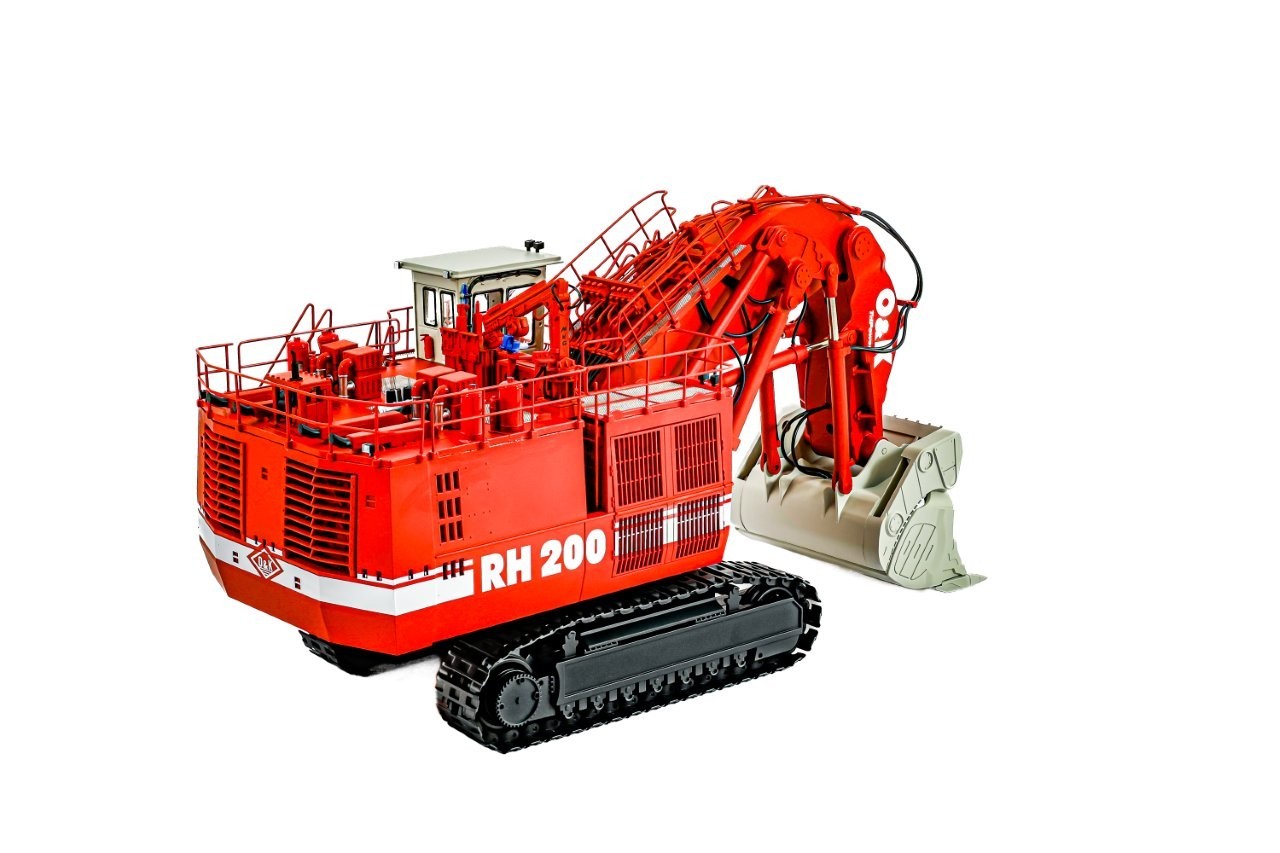 25008-1-Bymo -Orenstein &Koppel  -O&K RH 200 Miningbagger mit Hochlöffel